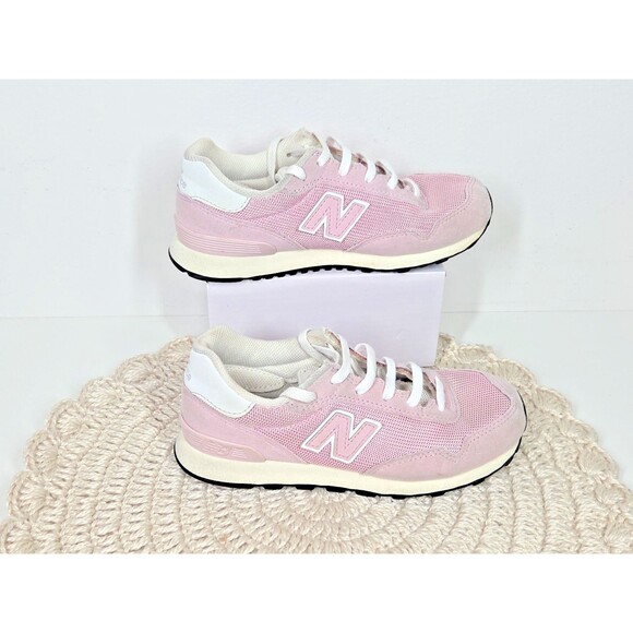 New Balance Kids 515 V1 Lace Up Sneakers Size 1 Light Raspberry Pink Barbie EUC - Picture 5 of 16